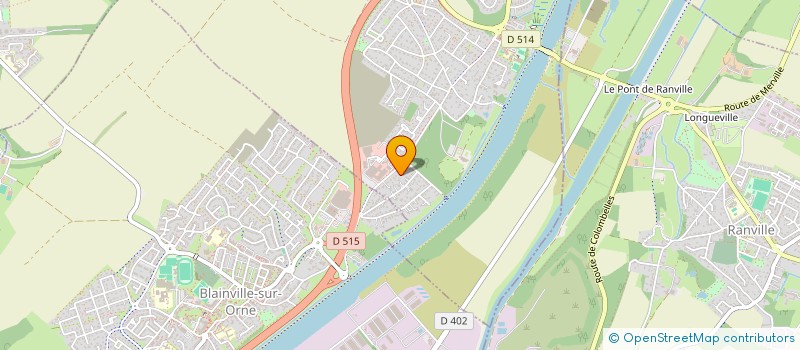 localisation de l'entreprise TAXI B SASU  BENOUVILLE