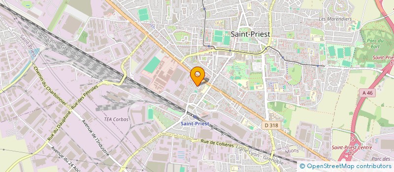 localisation de l'entreprise TAXI BAGAMIAN  SAINT-PRIEST