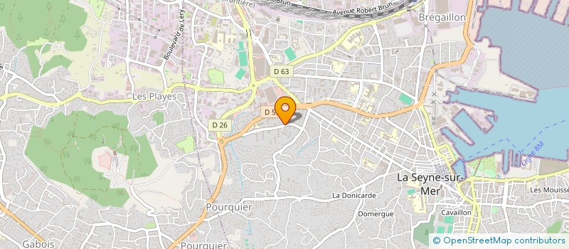 localisation de l'entreprise TAXI BANDOL ABDEL  LA SEYNE-SUR-MER