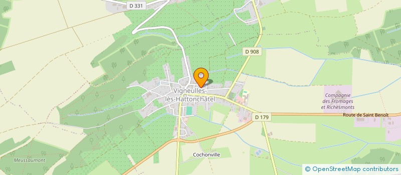 localisation de l'entreprise TAXI BARDOT à VIGNEULLES-LES-HATTONCHATEL