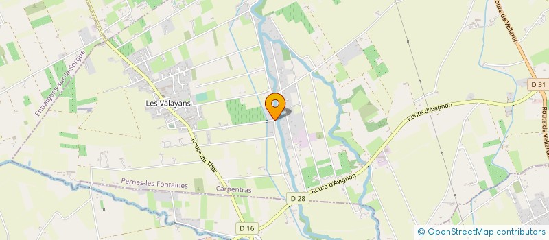 localisation de l'entreprise TAXI BEAUMES DE VENISE à PERNES-LES-FONTAINES