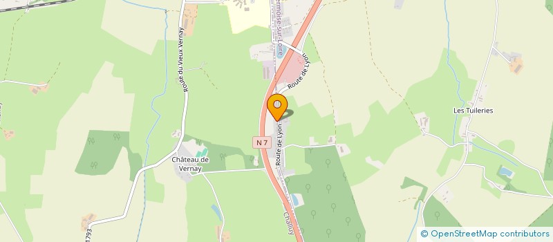 localisation de l'entreprise TAXI - BEAUNEE - G.  CHALLUY