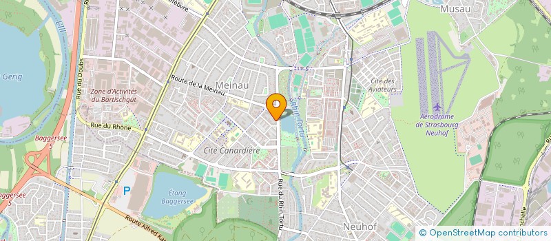 localisation de l'entreprise TAXI BELHAJ à STRASBOURG