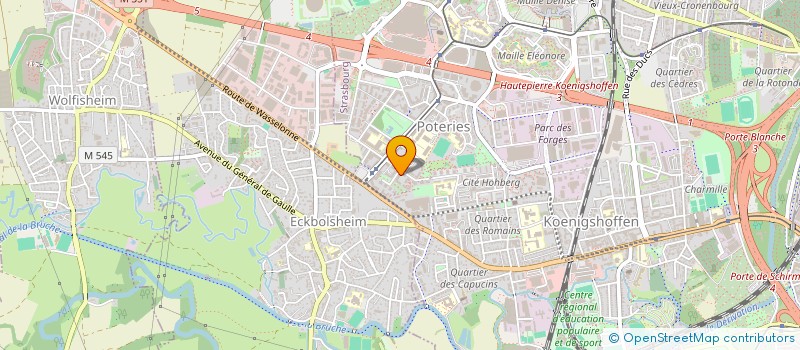localisation de l'entreprise TAXI BELHI  STRASBOURG