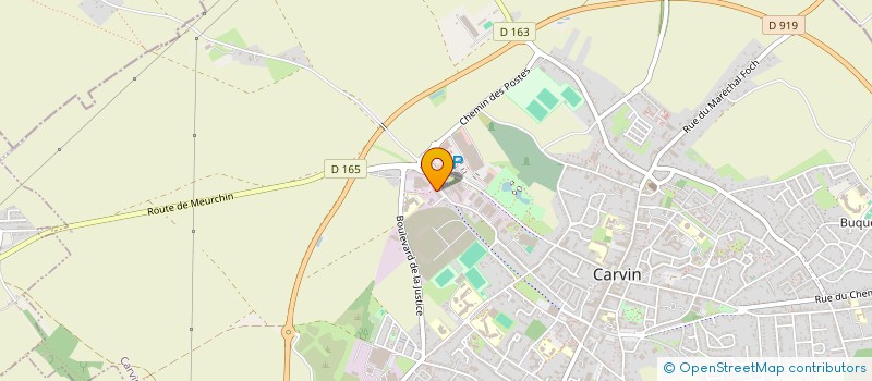 localisation de l'entreprise TAXI BELLA  CARVIN