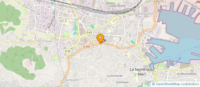 localisation de l'entreprise TAXI BEN  LA SEYNE-SUR-MER