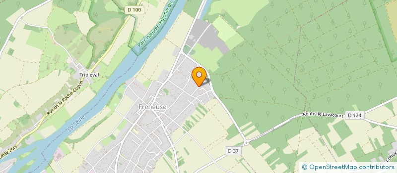 localisation de l'entreprise TAXI BENOIT  FRENEUSE