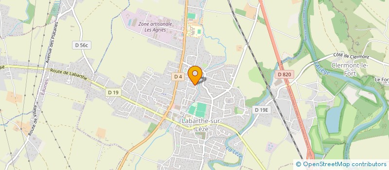 localisation de l'entreprise TAXI BENOIT A VOTRE SERVICE à LABARTHE-SUR-LEZE