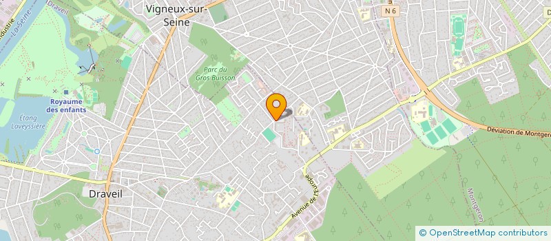 localisation de l'entreprise TAXI BENZ à DRAVEIL