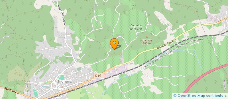 localisation de l'entreprise TAXI BERANGERE  PIGNANS