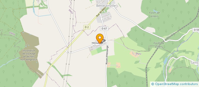 localisation de l'entreprise TAXI BERNARD BRENDEL  SERVIGNY-LES-SAINTE-BARBE