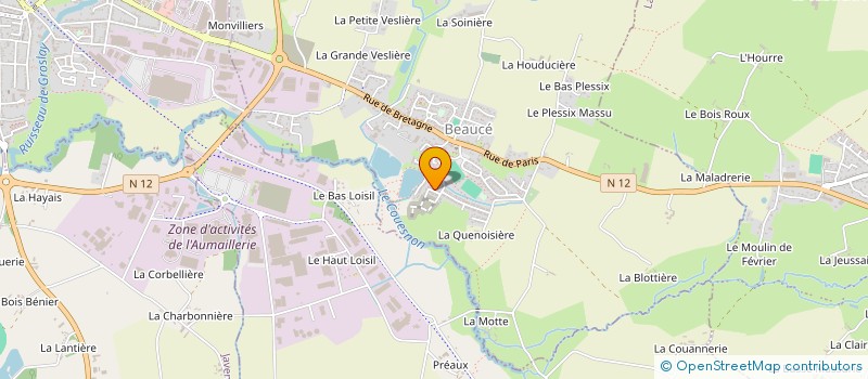 localisation de l'entreprise TAXI BETTY  BEAUCE