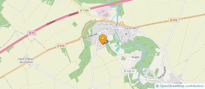 localisation de l'entreprise TAXI BEZAH à LE GUE-DE-LONGROI