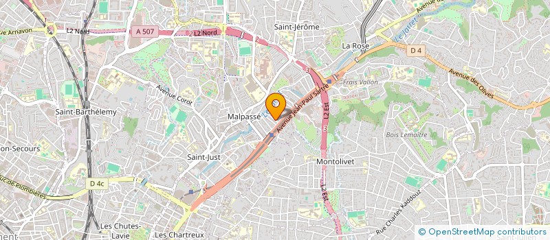 localisation de l'entreprise TAXI BIA à MARSEILLE