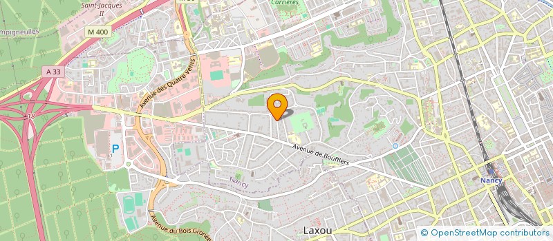 localisation de l'entreprise TAXI BIBI à NANCY