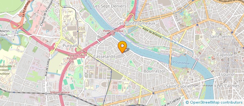 localisation de l'entreprise TAXI BIHI à TOULOUSE