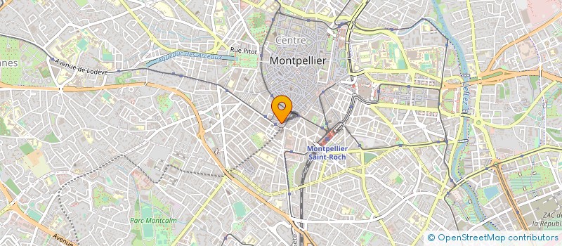 localisation de l'entreprise TAXI BIKE à MONTPELLIER