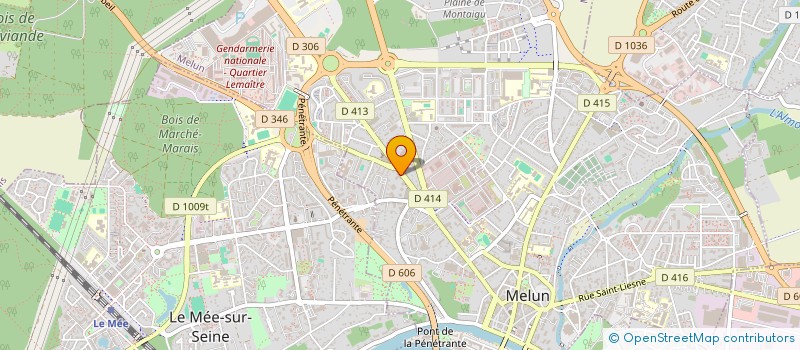 localisation de l'entreprise TAXI BILAL 77 à MELUN