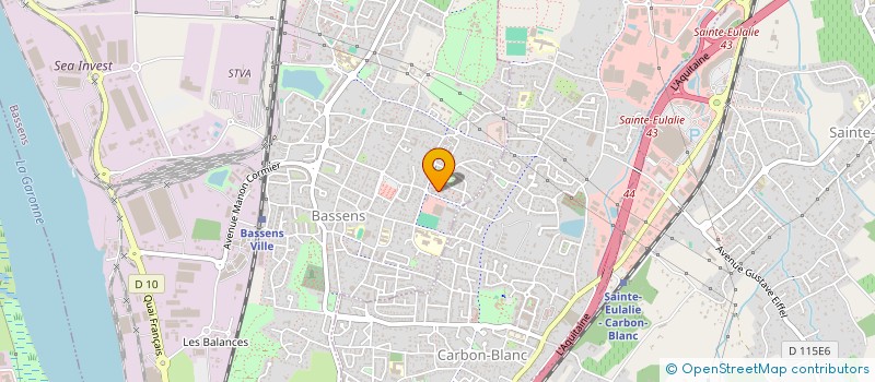 localisation de l'entreprise TAXI BILLAL  BASSENS