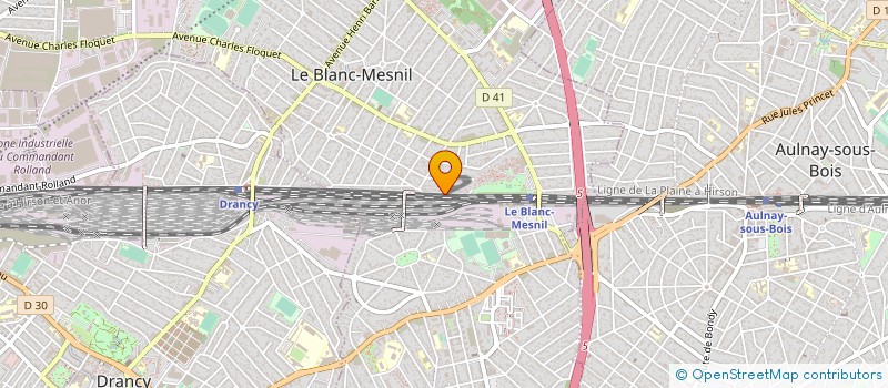 localisation de l'entreprise TAXI BK SERVICES à LE BLANC-MESNIL