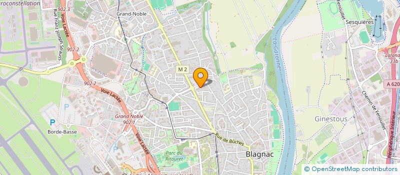 localisation de l'entreprise TAXI BM DRIVER à BLAGNAC