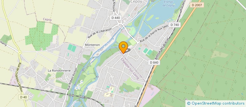 localisation de l'entreprise TAXI BOISCOMMUN LADON CORBEILLES à CEPOY