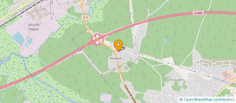 localisation de l'entreprise TAXI BORDEAUX LITTORAL  MIOS