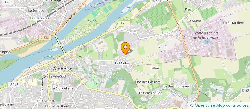 localisation de l'entreprise TAXI BORDIER AMBOISE  AMBOISE