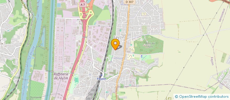 localisation de l'entreprise TAXI BOURAS  FEYZIN