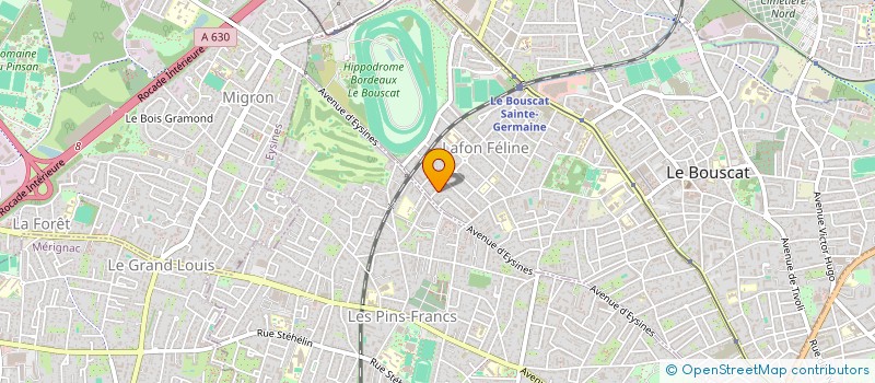 localisation de l'entreprise TAXI BOURDIC à LE BOUSCAT