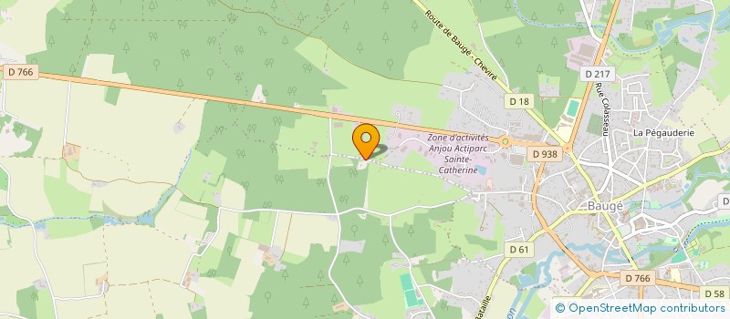 localisation de l'entreprise TAXI BOUVIER à BAUGE-EN-ANJOU