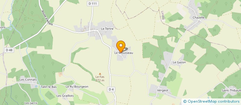 localisation de l'entreprise TAXI BRECHOT  POURRAIN