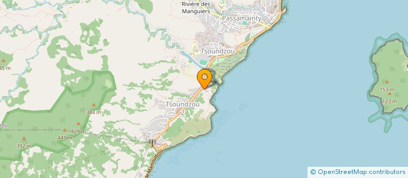 localisation de l'entreprise TAXI BROUSSE WASS NA WASS  MAMOUDZOU