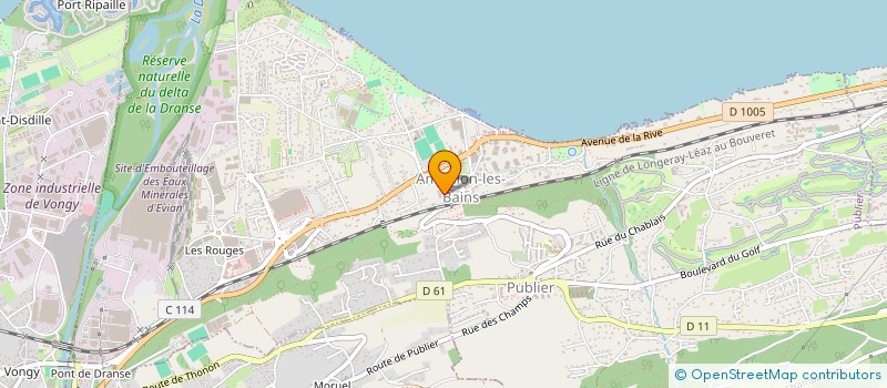 localisation de l'entreprise TAXI BUFFET à CHEVENOZ