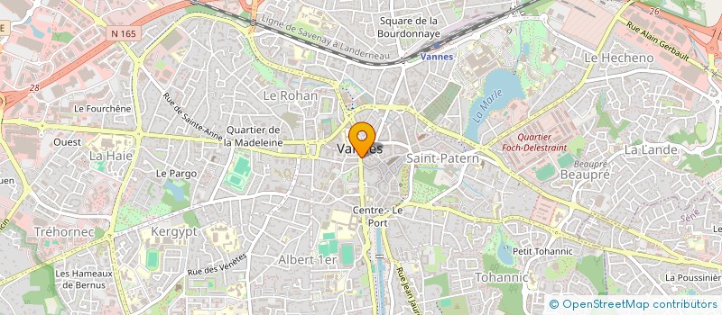 localisation de l'entreprise TAXI BURGER à VANNES