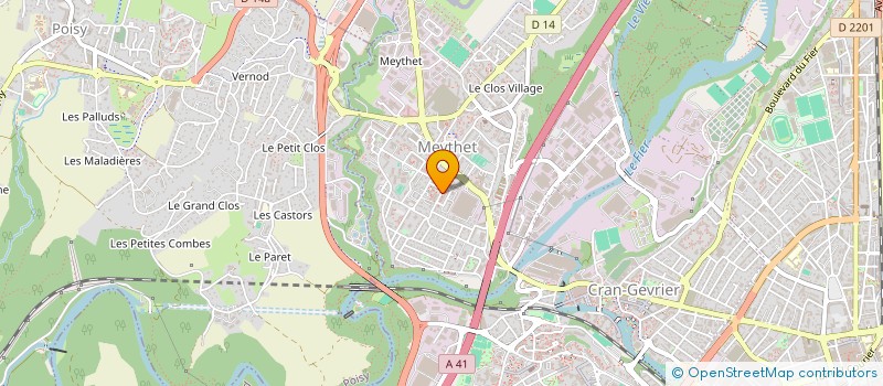 localisation de l'entreprise TAXI C.A.B à ANNECY