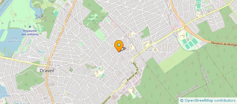 localisation de l'entreprise TAXI C'EST PARTI à DRAVEIL