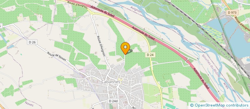 localisation de l'entreprise TAXI C.L.F  CABANNES