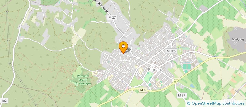 localisation de l'entreprise TAXI CAB MONTPELLIER  PIGNAN