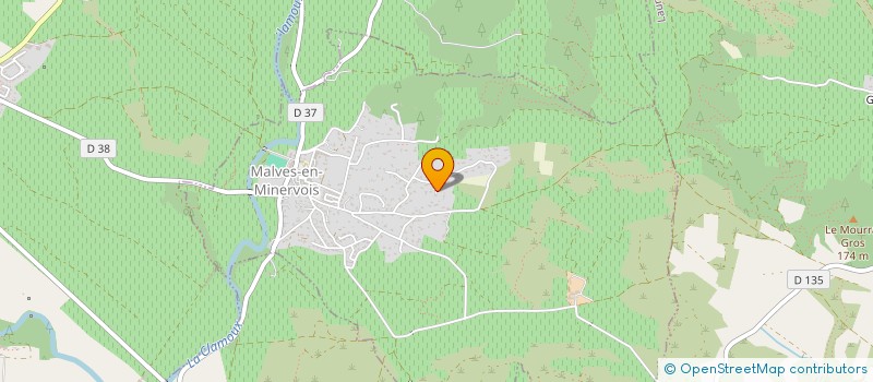 localisation de l'entreprise TAXI CALMETTES  MALVES-EN-MINERVOIS