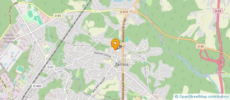 localisation de l'entreprise TAXI CAMIONNETTE à TARNOS