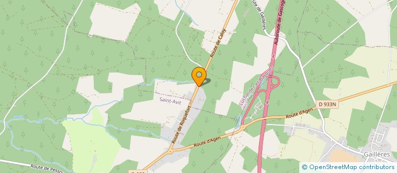 localisation de l'entreprise TAXI CAZEAUX  LUCBARDEZ-ET-BARGUES