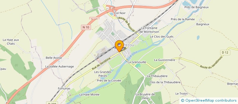 localisation de l'entreprise TAXI CEDRIC  PEZOU