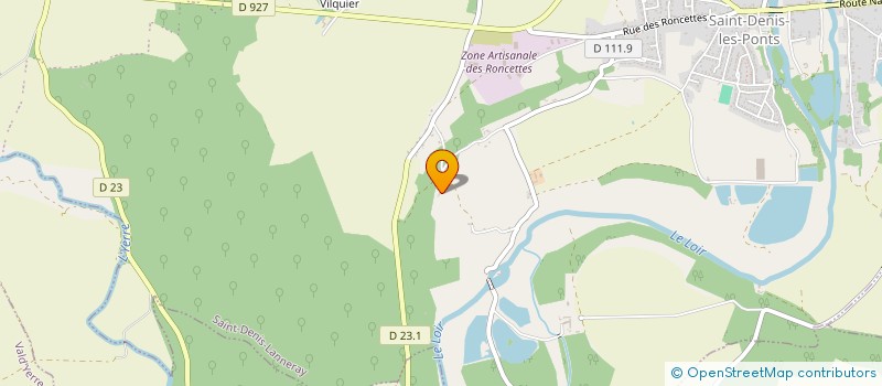 localisation de l'entreprise TAXI CELINE à SAINT-DENIS-LANNERAY