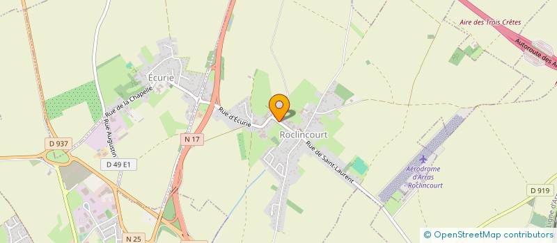 localisation de l'entreprise TAXI CERF  ROCLINCOURT