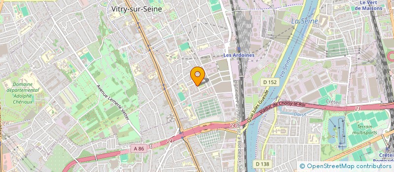 localisation de l'entreprise TAXI CESAIRE  VITRY-SUR-SEINE