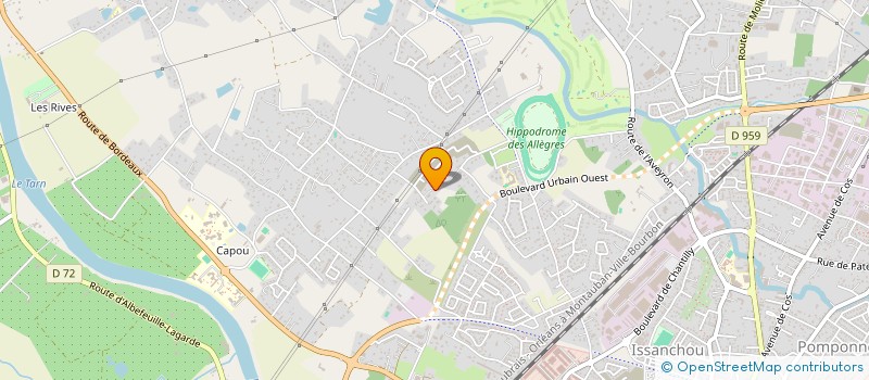 localisation de l'entreprise TAXI CG  MONTAUBAN