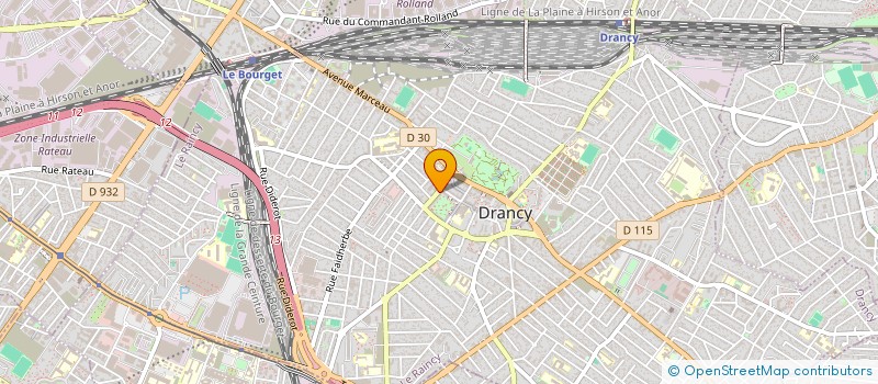 localisation de l'entreprise TAXI CHELDA à DRANCY