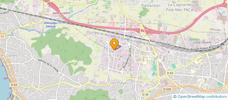 localisation de l'entreprise TAXI CHRIS  SIX-FOURS-LES-PLAGES