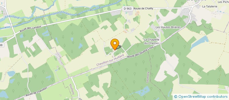 localisation de l'entreprise TAXI CHRISTINE à CHEVILLON-SUR-HUILLARD